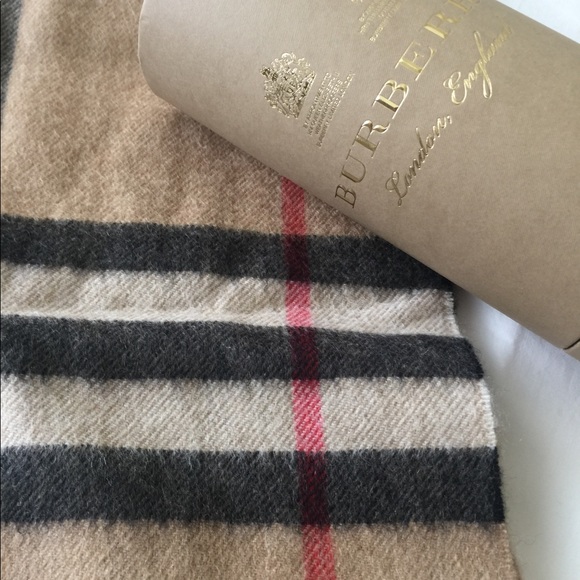 The Classic Check Cashmere Scarf - Picture 3 of 5